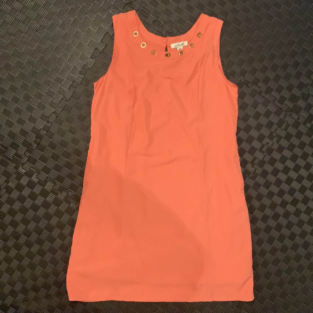 Simply Noelle Peach Pink Women's Shift Dress S/M